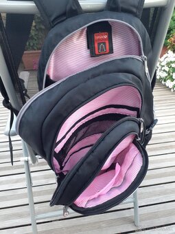 Dievčenská školská taška čierna TOPGAL pre 1.-.4.ročník - 3