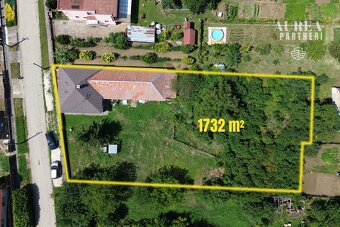 PREDAJ 4-IZB vidiecky rodinný dom Bruty, pri Štúrove-1732m2 - 3