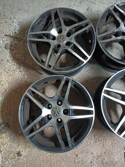 4ks alu disky  5x100 r15 et38 - 3