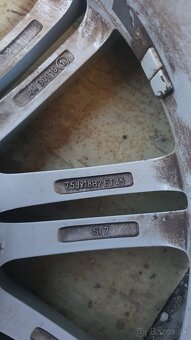 Alu disky 5x114,3 R18 7,5 J ET45 - 3