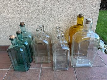 Predám staré lekárnické fľaše - 3