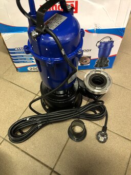 Kalové ponorné čerpadlo s nožom do žumpy - 3