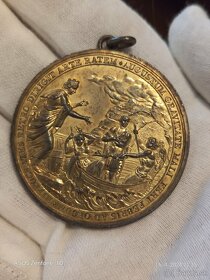 František II. - Ae medaila 1826 - K uzdraveniu císara - RR - 3