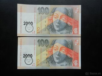 Slovenské bankovky pred eurom bimileniové - 3