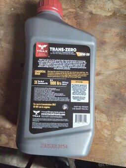 TRIAX Trans-Zero 20W-50 OLEJKvapalina DO prevodovkY kosačky - 3