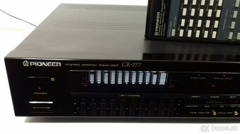 TOP stav 2x10 pasmovy equalizer PIONEER GR-777, vyroba JAPAN - 3