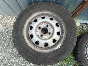 Matador 165/70 R13, zimné DOT22, + disky 4x100 R13 - 3