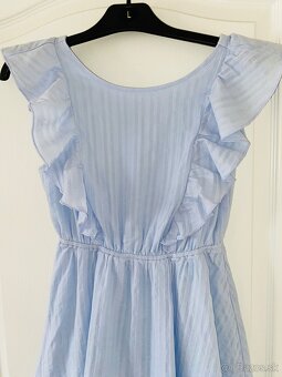 Shein bledomodre saty velkost S - 3