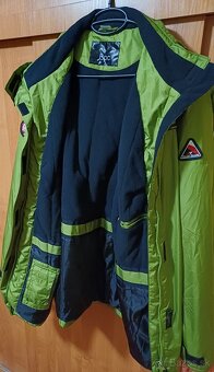Zelená zimná bunda pre moletky xxxl - 3