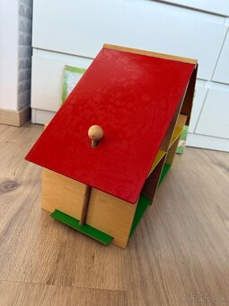 Retro drevený domček Tofa - 3