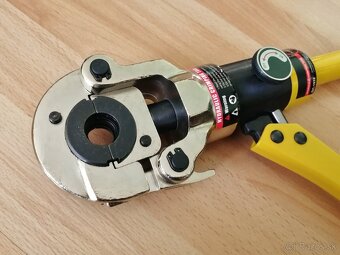Hydraulické lisovacie kliešte pex-al-pex, meď, oceľ TH+U+M+V - 3