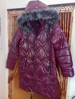 Nádherná dámska zimná bunda.plus parfém zadarmo - 3