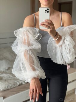 Svadobné puff rukávy - 3