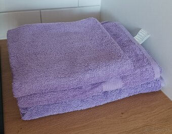 Veľké froté osušky - sada Kronborg Gold - 3 kusy - 3