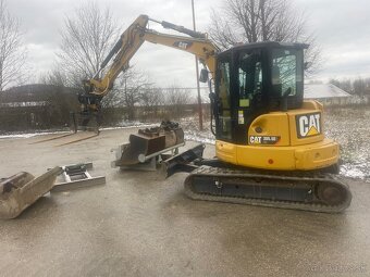 Caterpillar 305,5 E2 CR + rotator Engcon - 3
