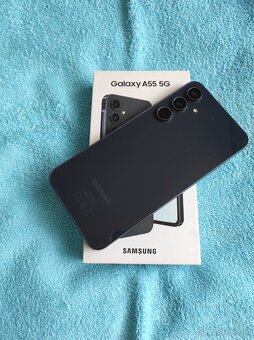 Samsung A55 5g 8gb ram 128 gb pamäť duos tmavo modrý navy to - 3