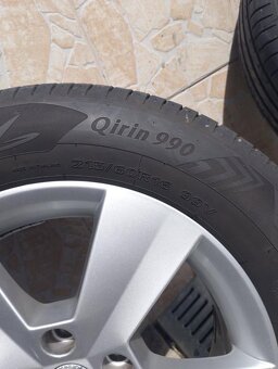 Disky Škoda 5x112,5 s pneumatikami 215/60 R16 - 3