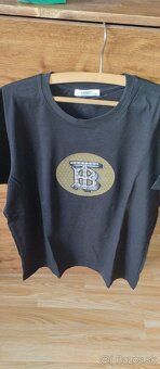 Nové unisex tričká XXL (Moschino a Burberry) - 3