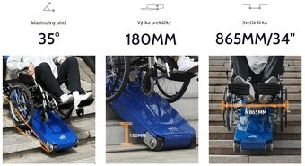 Úplne nový elektrický pásový schodolez s 2 ročnou zárukou - 3