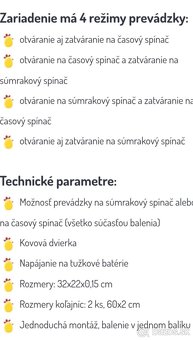 Automatické dvierka na kurín pre sliepky - 3