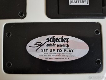 Schecter Sun Valley SS FR-S White with Sustainiac - 3