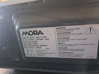Mikrovlnna rura MORA - 3