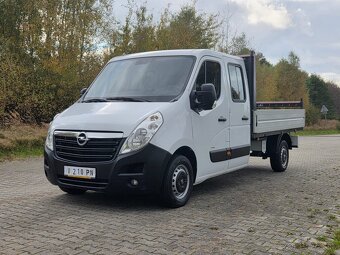 Predám dodávku valník 7 MIESTNY Opel Movano - 3