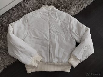 Biela  bomber bunda M/38 - 3
