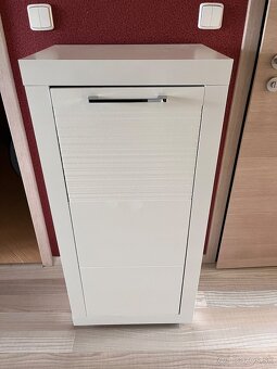 Nabytok do chodby - lavica, vysoka skrinka, skrinka, zrkadlo - 3