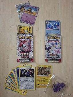 Pokemon tinky z edície 151 - 3