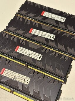 32GB DDR4 Kingston HyperX Predator 3000 MHz CL15 (4x8GB) - 3