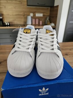 Adidas Superstar Gold/White - 3