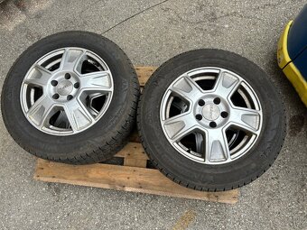 Hliníkové disky na dodávku (Vito) + zimné gumy 205/65 R16C – - 3