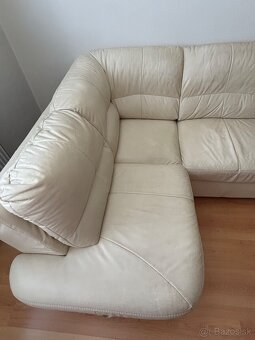 Rozkladacia sedačka s taburetkou - 3