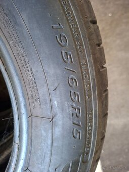 Letné pneu 195/65/15 Dunlop - 3