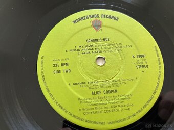 ALICE COOPER-Schools out UK press - 3
