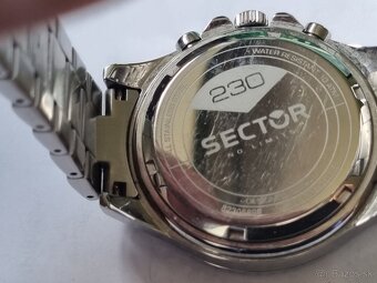 Veľké,pánské nár.hodinky,Sector,chronograf. - 3