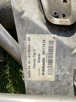 Predám kompletne WEBASTO BMW f10 f11 f01 f02 diesel - 3