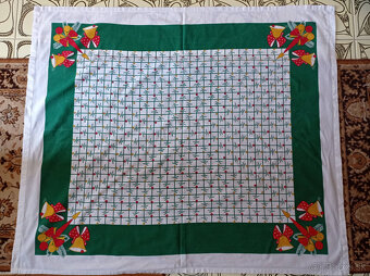 Retro vianočné obrusy - 3