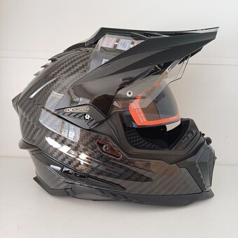 Enduro přilba LS2 Explorer Carbon / Airoh COMMANDER - 3