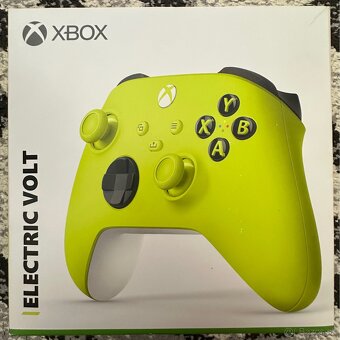 Xbox ovládač zelený – ako nový, s krabičkou (Svit) - 3