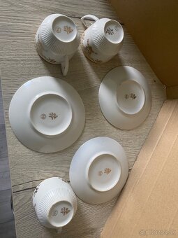 3ks Šálka s podsalkou Jaroslav Jezek design Carola 20 st - 3