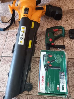 Benzin fukar/vysavac+ bosch hammer - 3