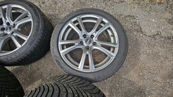 zimní Alu kola 5×114,3 R18 + pneu Semperit - 3