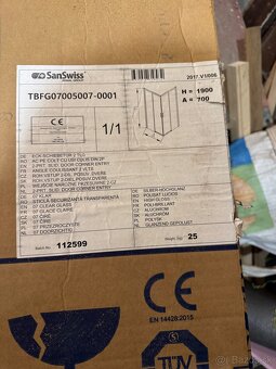 700mm sprchovy kút - 3