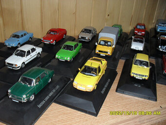 ZBIERKA /MODELY ŠKODA 1:43/ - 3