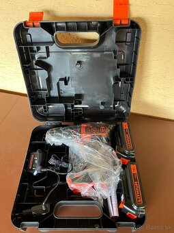 Aku príklepová vŕtačka Black&Decker BL188KB-QW + 2 batérie - 3
