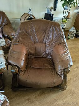 Predam koženou sedačku - 3