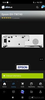 Full HD projektor Epson EH-TW740 - 3