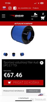 ŠPORTOVÝ FILTER PRE AUDI A6 C6 - 3